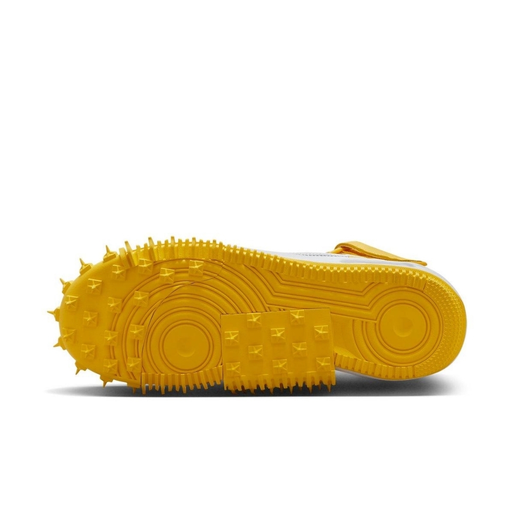 Stylish Yellow and White Sneakers - Picture 3 of 8